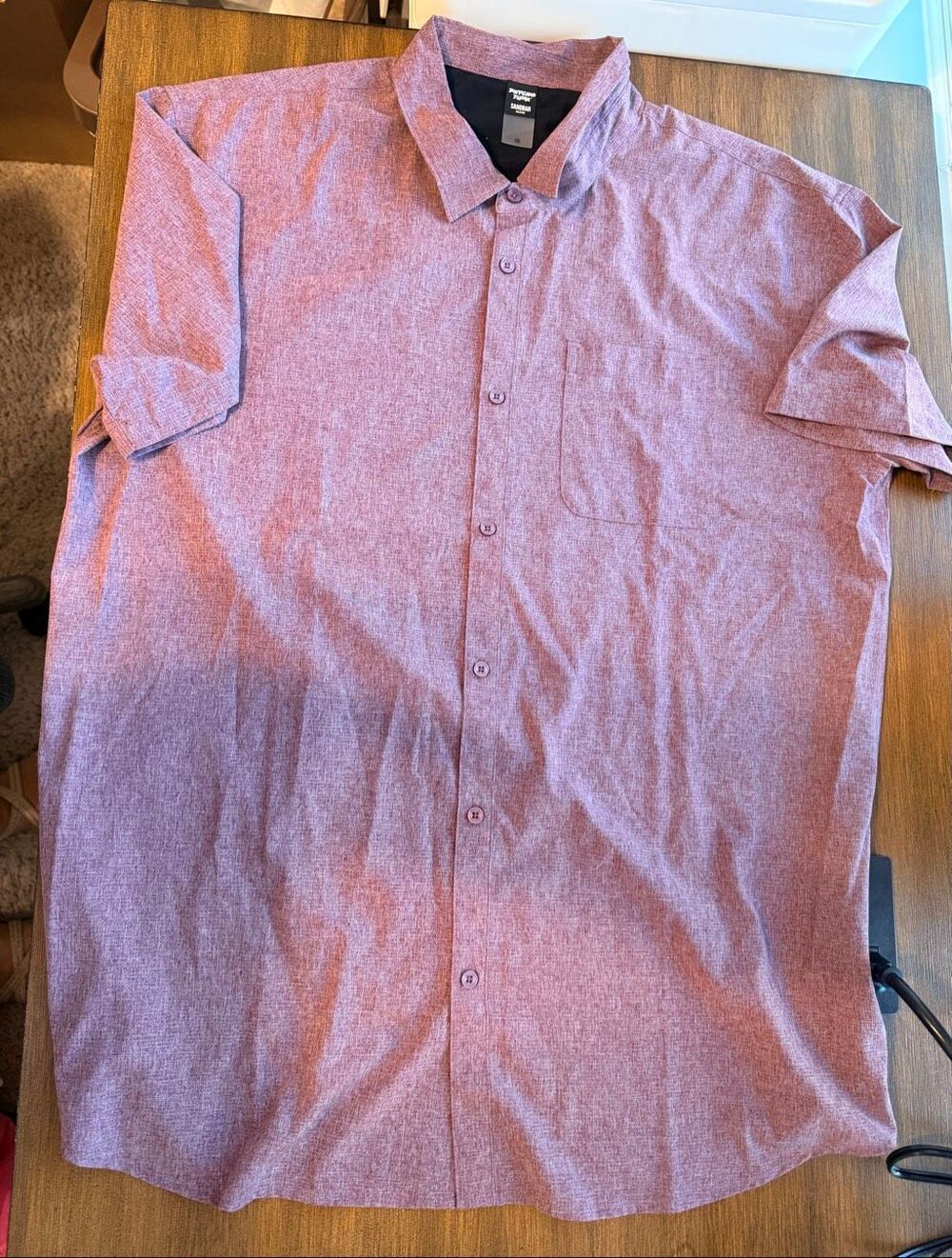 Psycho Tuna Short Sleeve Button Down Shirt Men Size 2XL XXL Hawaiian Surf New